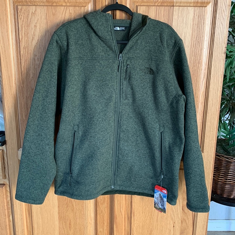 North Face Gordon Lyons Hoodie Green L Large NWT